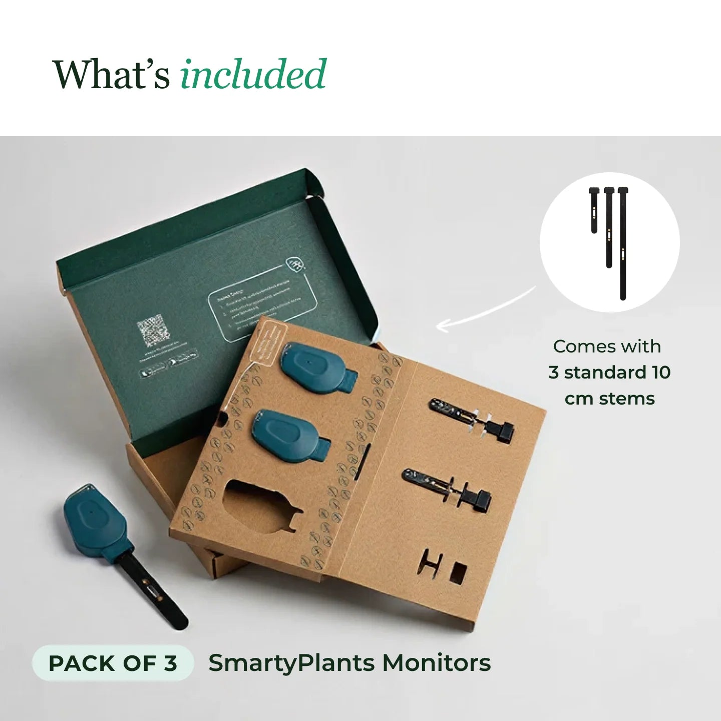 SmartyPlants Plant Monitor (Green)