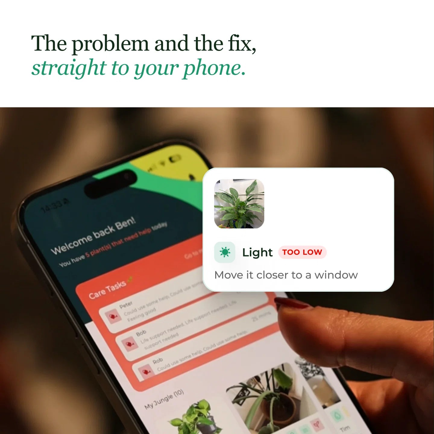 SmartyPlants Plant Monitor (Green)